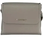 Graue Damendesigner-Tasche mit abnehmbaren Riemen und Kontrastdetails - Grau
