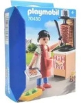 Spielset PLAYMOBIL Doner Stand Grill Man 70430 4+ Yearbesch&auml;digt
