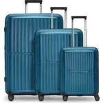 Pactastic Collection 01 Trolley-Set S / M / L Turquoise - Metallic petrol 55cm - Blau