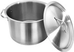 vidaXL Kochtopf 24 L 36x24 cm Edelstahl - Silber