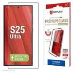 Displex Premium Panzerglas (Full Cover, 10H) f&uuml;r Samsung Galaxy S25 Ultra,