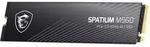 MSI Spatium M560 PCIE 5.0 NVME M.2 2 TB PCI Express 5.0 3D NAND