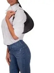 Elegante Damenhandtasche Schwarz mit Abnehmbaren Riemen & Rei&szlig;verschluss -...