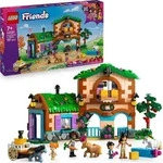 LEGO Friends Ponyhof & Stall - Kreatives Spielset mit 2 Spielfiguren, 2 Mikro-Figuren