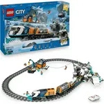 LEGO City Arktis-Polarexpress - Enth&auml;lt ferngesteuerte Eisenbahn, Schneepflug, 30