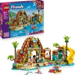 LEGO Friends Familienurlaub im Strandresort - Spielzeug mit 6 Mini-Puppen,