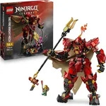 LEGO NINJAGO Der Feuerritter-Mech - Monstrosity Set mit beweglicher Figur, 2