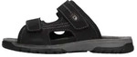 Waldl&auml;ufer Herrenpantolette Harald 372501-100-001, Nubukleder, Schwarz, Weite H,