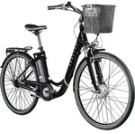 Z&uuml;ndapp Z517 E Bike Damenfahrrad 28 Zoll schwarz - Schwarz