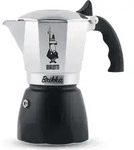 Bialetti Espressokocher Brikka 2023 4 Tassen - Schwarz/Silber