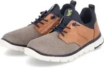 Salamander Herren sportliche Slipper Beige Braun Leder & TextilGr&ouml;&szlig;e:40 - Beige -