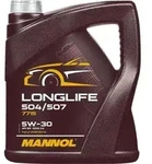 Mannol Neuware 07/2023 Motor&ouml;l 5W30 Longlife 504/507 O.e.m. F&uuml;r Vw, Au 4 Liter