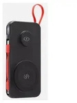 Technaxx TX-315, 10000 mAh, Lithium, Kabelloses Aufladen, 22,5 W, Schwarz, Rot -