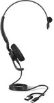 Jabra Engage 50 II (Inline Link) MS Mono USB C/A - Schwarz