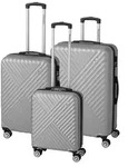 Paradise by CHECK.IN KINGSTON 3-tlg. Kofferset - silber - Silber