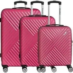 Paradise by CHECK.IN KINGSTON 3-tlg. Kofferset - pink - Rosa