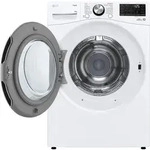 LG RT18VT, Freistehend, Frontlader, W&auml;rmepumpe, Wei&szlig;, Tasten, Drehregler,