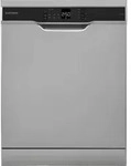Telefunken Geschirrsp&uuml;ler freistehend 60 cm, Sp&uuml;lmaschine Silber, 12 Ma&szlig;gedecke, 6