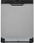 Telefunken Geschirrsp&uuml;ler Unterbau 60 cm, Sp&uuml;lmaschine Silber, 12 Ma&szlig;gedecke, 6