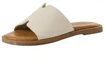 Tamaris Damenschuhe Pantoletten Beige Freizeit, Schuhgr&ouml;&szlig;e:36 EU - Beige - 36