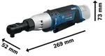 Akku-Ratschenschrauber GRC 12V-60 3/8 SN
