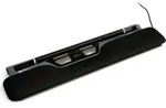BakkerElkhuizen Maus ErgoSlider Plus Central Mouse retail - Schwarz/Grau/Gelb