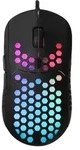 Optische Maus ART 6400DPI USB RGB AM-99 ultraleicht - Schwarz