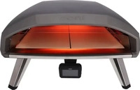 Ooni UU-P2E100, Ooni Koda 2 Pro, 1 Pizza/Pizzen, Schwarz, Silber, 46 cm, 500 &deg;C, 160
