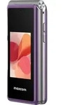 MaxCom Comfort MM835, Klapphandy, Dual-SIM, 8,89 cm (3.5"), 0,3 MP, 1400 mAh, Violett