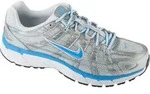 Nike Uni Sneaker Schn&uuml;rschuhe mit Gummisohle Flach Grau CD6404025 - Grau/Hellblau -