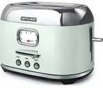 2-scheiben-toaster, 950 w, edelstahl Muse MS-120AG - Gr&uuml;n