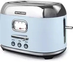 2-scheiben-toaster, 1000 w, blau Muse MS-120VB - Blau