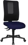 Topstar B&uuml;rostuhl Open X (N), OX1000 G280 dunkelblau, schwarz, schwarz Stoff