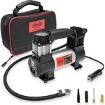 HEYNER&reg; Auto Kompressor elektrische Luftpumpe minikompressor 10 bar 12V LED