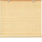 Rollo Bambusrollo Fenster zum Schrauben 80x220cm natur VICTORIA M - Beige