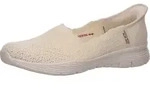 Skechers Stra&szlig;enslipper(Trott) Abs.b.25 mm in weiss/weiss kombi, Gr. 35 - 35