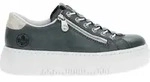 Damen Schuhe Rieker M1953-14 blau 36 - Blau - 36