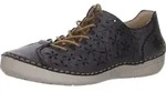 Rieker Schn&uuml;rhalbschuhe in blau, Gr. 36 - Blau - 36