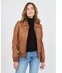 JCC Lederjacke 2999101-2 Damen cognac XXL - Braun - XXL