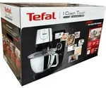 Tefal I-Coach Touch QB950D, 5,5 l, Schwarz, Edelstahl, Tasten, Drehregler,