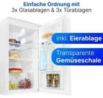 Bomann&reg; K&uuml;hlschrank ohne Gefrierfach | | 84cm | leise | 3 Ablagen |...