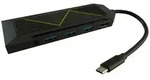 LC-Power LC-HUB-C-MULTI-6-RGB - Schwarz