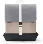 Kleine Damen Rucksack Beige mit Laptopfach wasserdicht