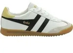 Gola Torpedo Leather Damenschuhe Schn&uuml;rschuhe Sportive Wei&szlig; Freizeit,