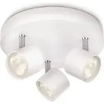 Philips Dimmbare LED Star Decken-/Wandspot, 3x, Nicht austauschbare(s) Leuchtmittel,