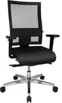 Topstar B&uuml;rostuhl Sitness 60, PS69BH W50 schwarz, alu Stoff - Schwarz