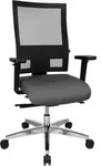 Topstar B&uuml;rostuhl Sitness 60, PS69BH W52 anthrazit, schwarz, alu Stoff -