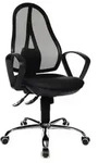 TOPSTAR B&uuml;rostuhl AirPoint II schwarz - Schwarz