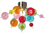 N&auml;ve 1085161 Deckenleuchte - Glasball ; Fassung: G9 ; Farbe: Bunt - Bunt