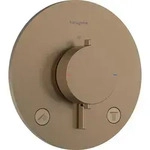 hansgrohe Thermostat UP Ecostat Comfort S Fertigset 2 Verbraucher BBR, 1 Stk. - Wei&szlig;